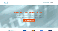 Desktop Screenshot of lunchhour.com